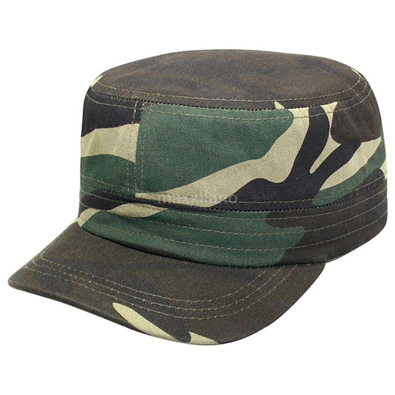 Cadet Hat Castro Style Army Caps Men and Women Baseball Cap Adjustable Size