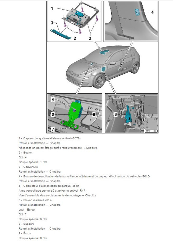 Demande de video ] fonctionnement alarme golf 7. - Page 7 - Forum Golf 7