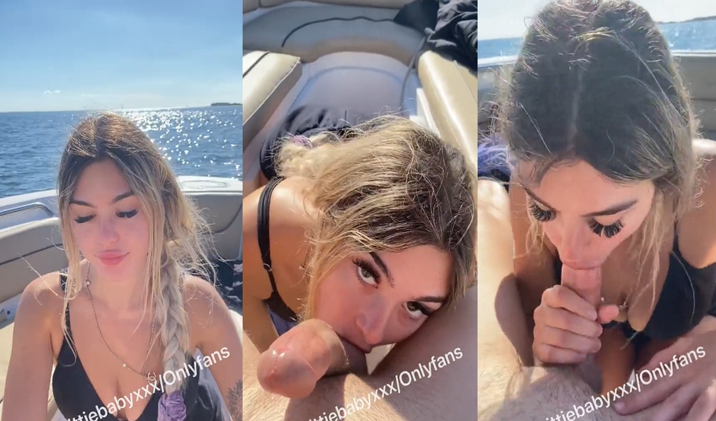 Kittiebabyxxx Boat Blowjob