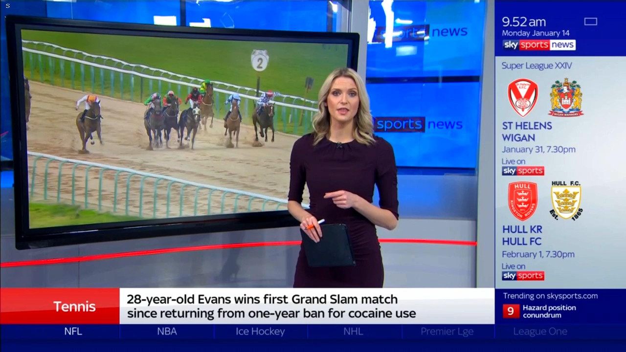 14 January - 09.00.00 - Good Morning Sports Fans. Round-up of th