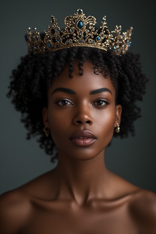 Naked-ebony-Queen-crown-soft-f-(31)