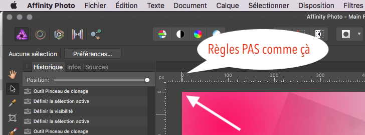 Règles PAS comme ç?