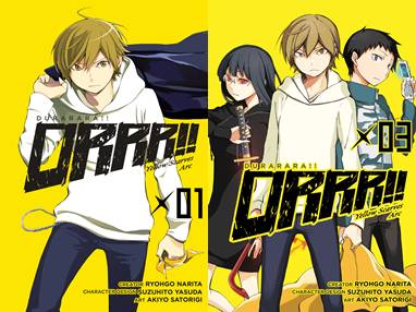 Durarara!! Yellow Scarves Arc v01-v03 (2014-2015) Complete