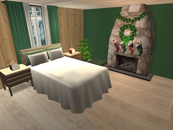 Hellohello: Domy - Stránka 4 Christmas-Chalet-interior-65