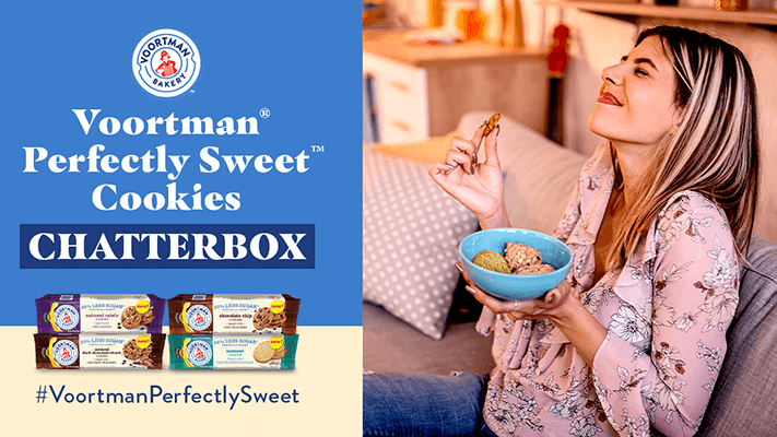 Indulge Your Sweet Cravings with a Possible FREE Voortman Perfectly Sweet Cookies Chatterbox Pack!