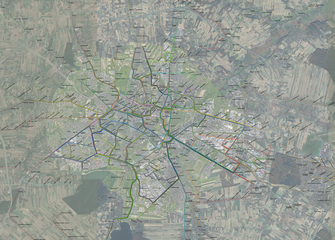 MPK mapa przystanki
