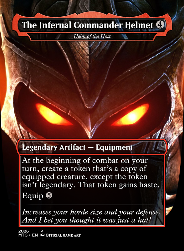 Helm of the Host (The Infernal Commander Helmet)