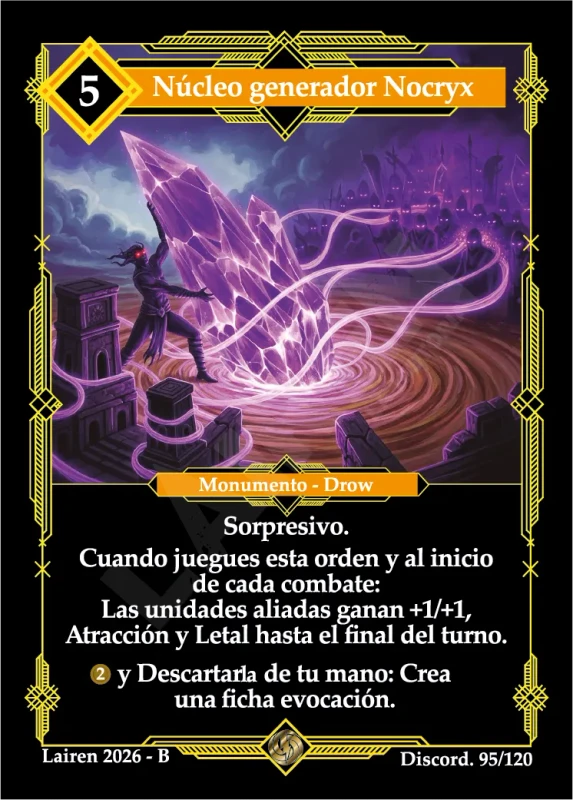 NUCLEO GENERADOR NOCRYX