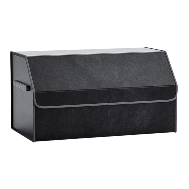 lacooooppia Car Trunk Organizer with Lid Universal Groceries Holder Case Foldable Trunk Storage Box