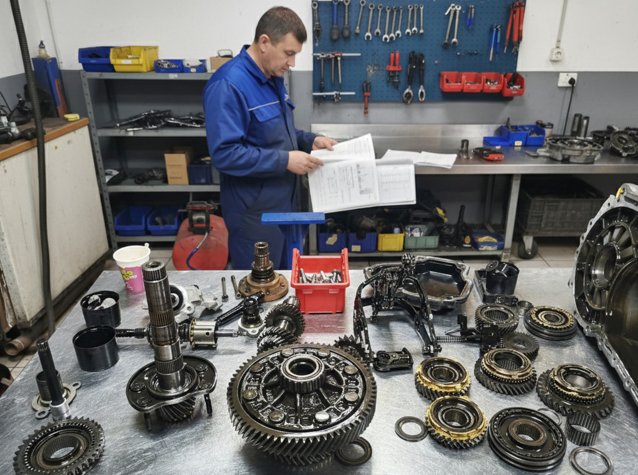 Запасные части для ремонта коробки передач