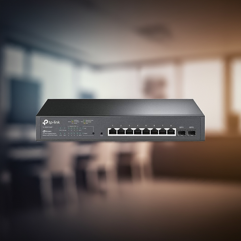 Recursos L2+ como roteamento estático e QoS