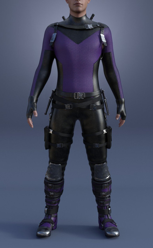 Iron Wasp Outfit Textures