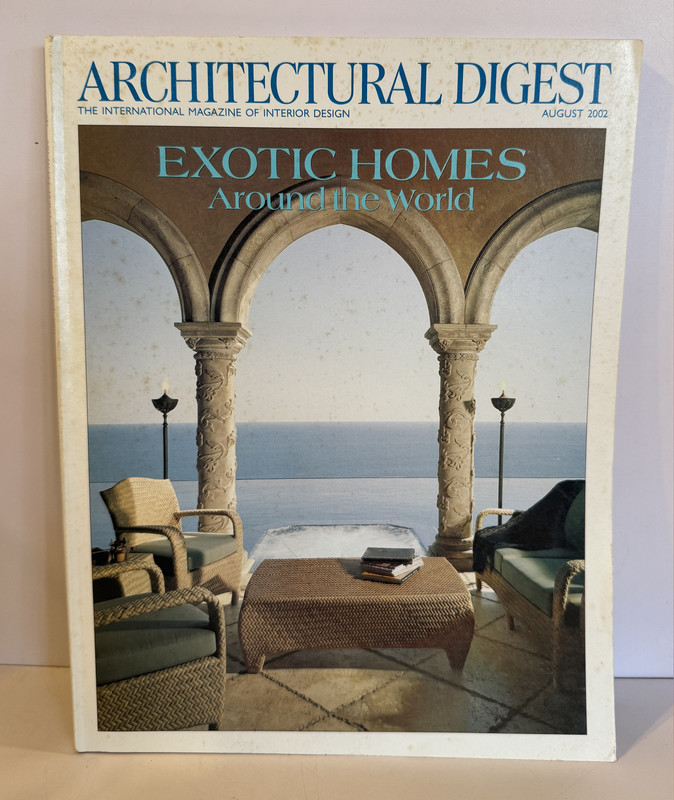 Architectural Digest August 2002