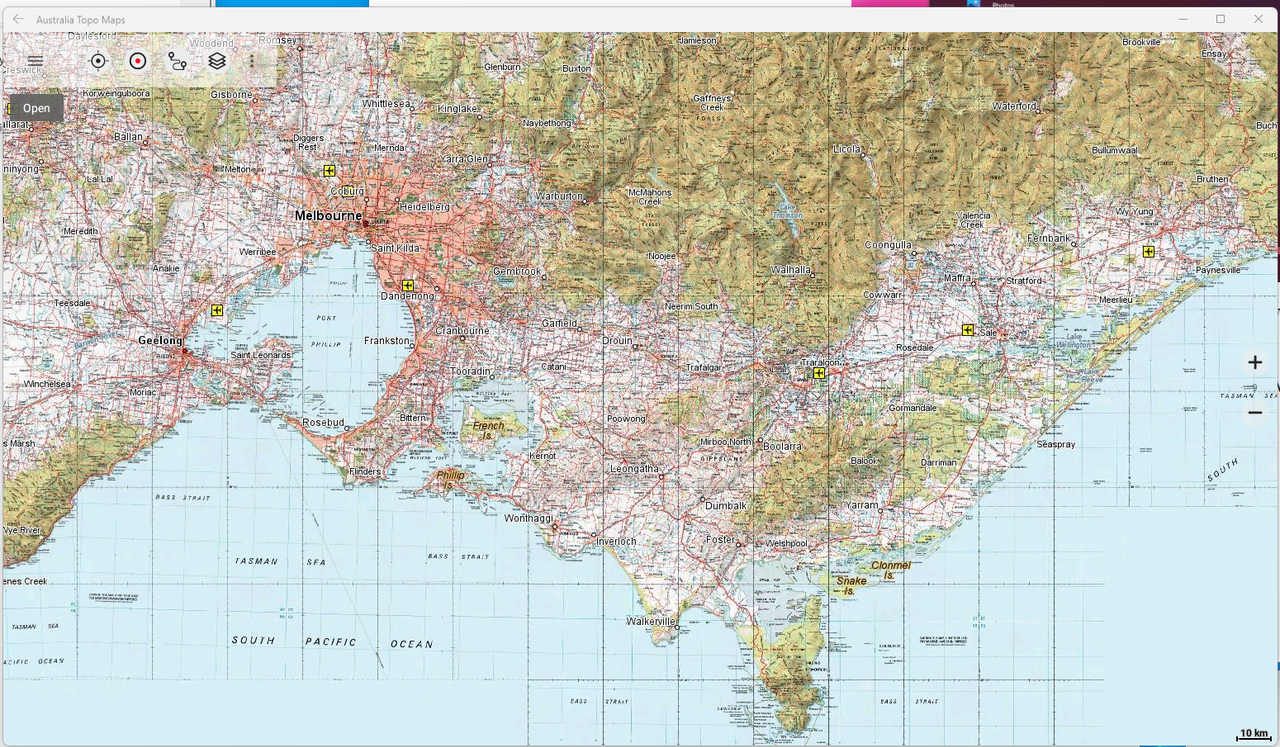 GetLost Maps on PC via Android App