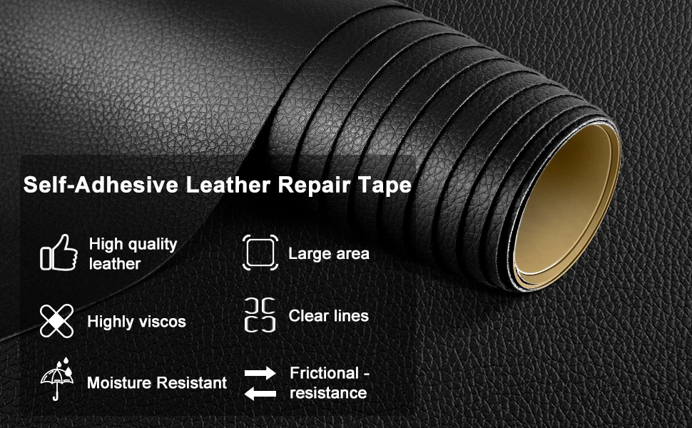 Leather Repair Tape for Furniture and Car Seats