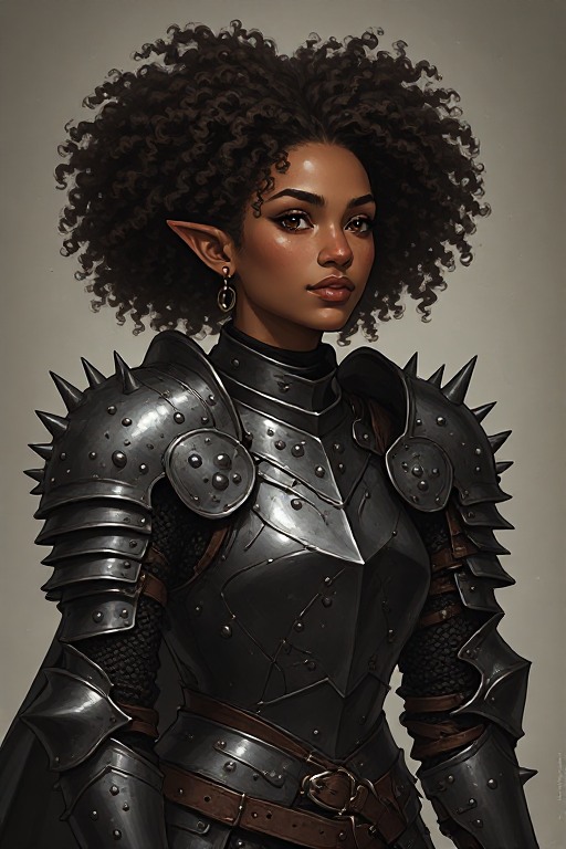 Elegant-Afro-Dark-elf-wearing-(34)