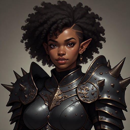 Elegant-Afro-Dark-elf-wearing-(20)
