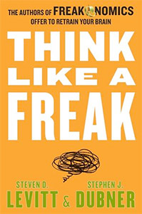 The cover for Think Like a Freak