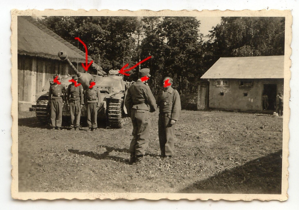 Deutscher Panzer Sturmgeschütz StuG Langrohr mit