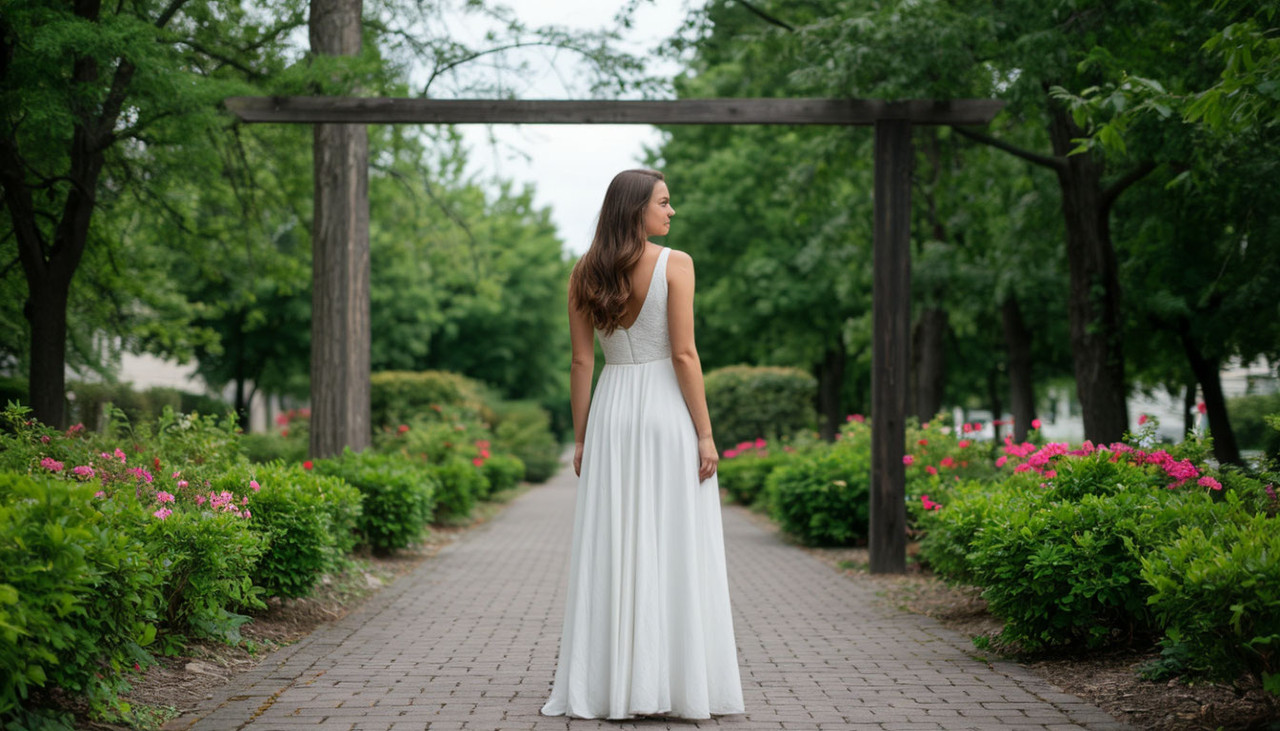 Таинственная фотосессия в парке