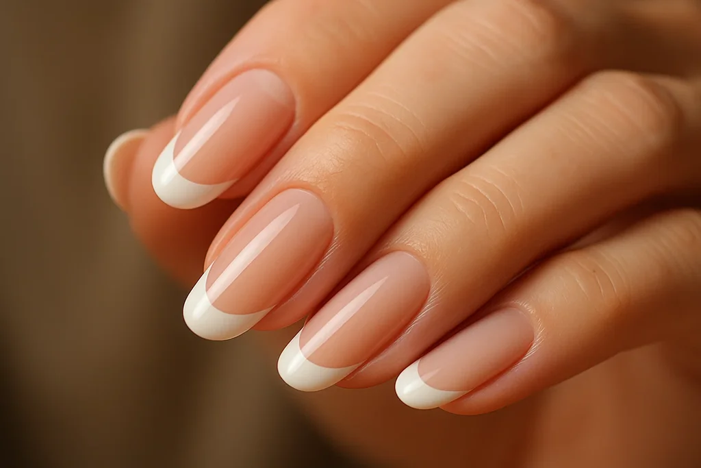 Ногти в стиле Бри