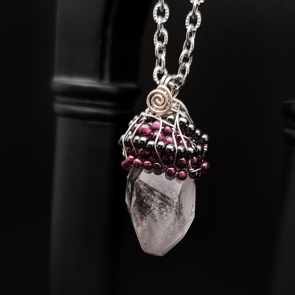 Hematite Prism Wrap