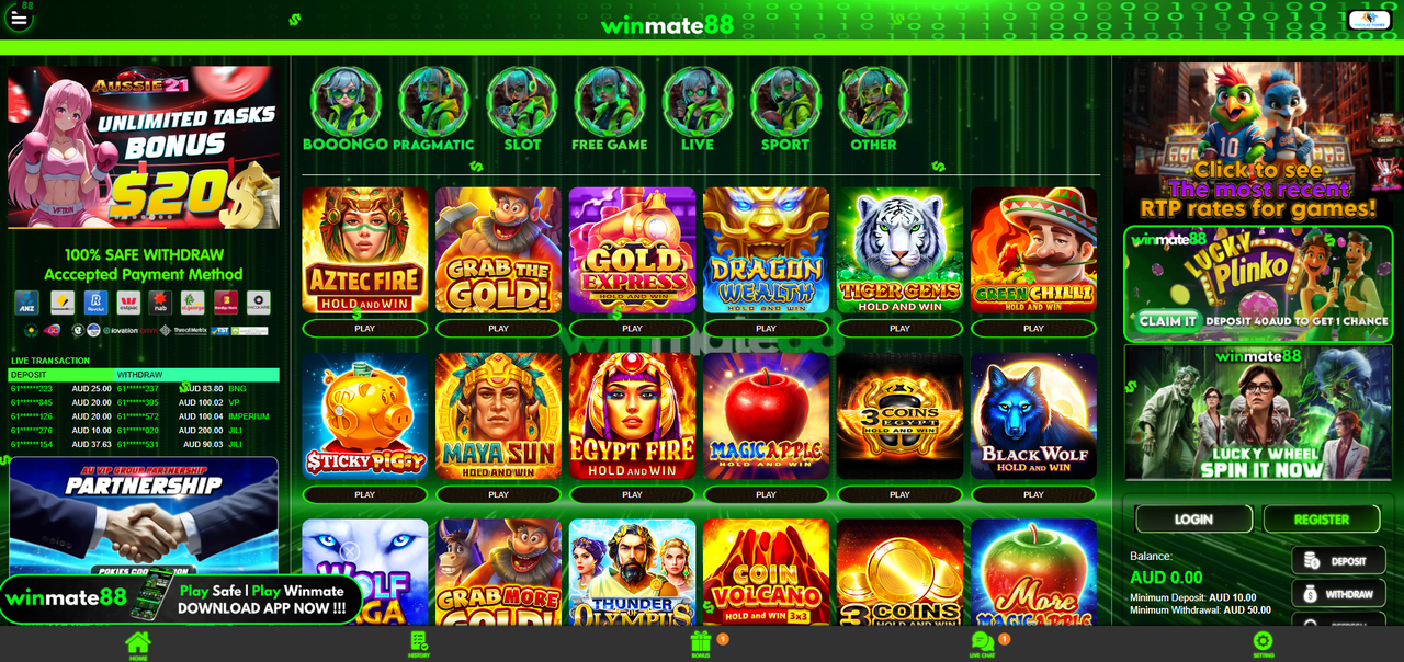 winmate88-casino-free-spins-no-deposit