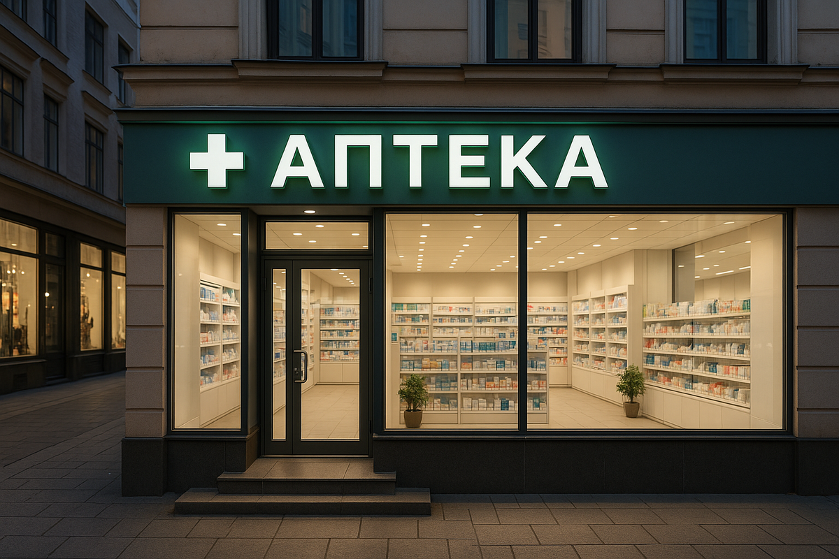 фасад аптеки