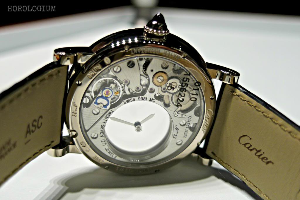 SIHH 2013: Cartier - Rotonde de Cartier Double Mystery Tourbillon, Time  and Watches