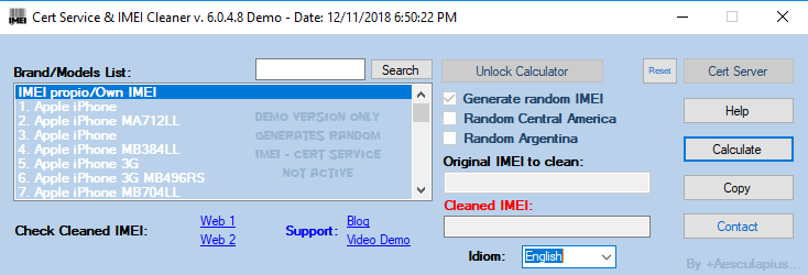 Cert Service & IMEI Cleaner - Página 3 Demo