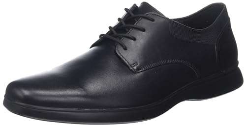 Amazon: Flexi Zapato Hombre Derby Liso Piel Confort Negro