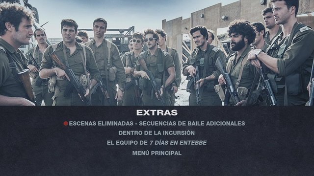 4 - 7 Días en Entebbe [DVD9Full] [PAL] [Cast/Ing] [Sub:Varios] [2018] [Thriller]