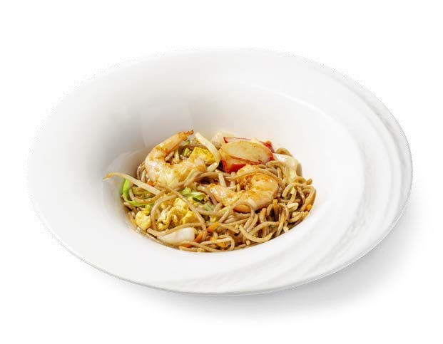 755. Soba con frutti di mare