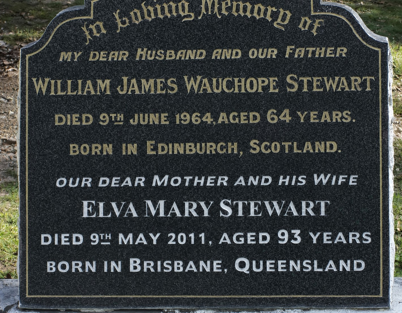 Bill and Elva Stewart