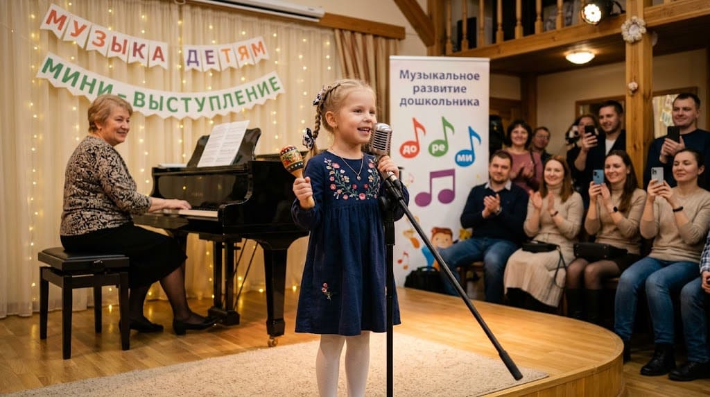 концертное детское вокальное выступление