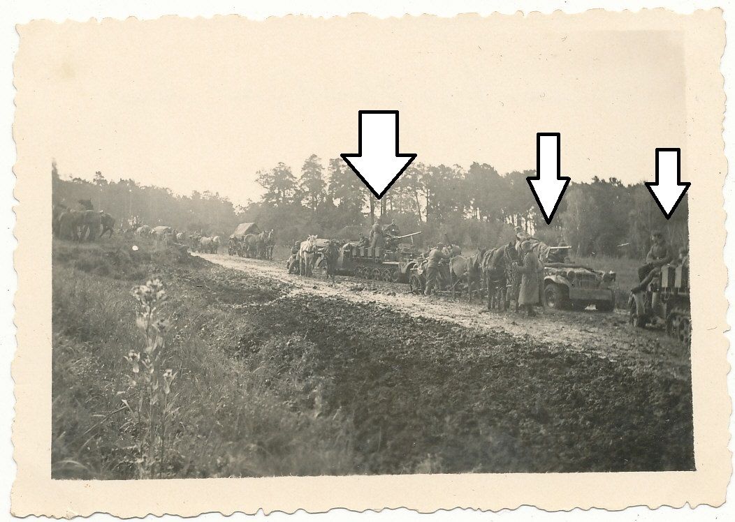 FOTO HALBKETTENFAHRZEUG TANK KÜBELWAGEN MIT GESC