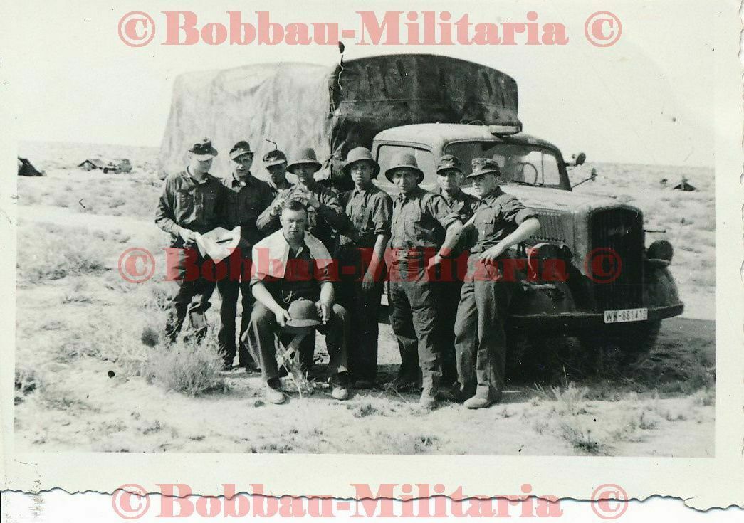 Afrikakorps DAK Wehrmacht Opel Blitz 3,5 Tonner LKW truck Wüste 