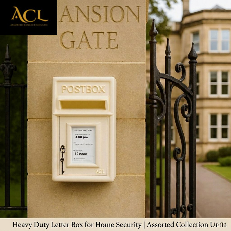 Heavy Duty Letter Box for Safe Mail Storage | Assorted Collection UK