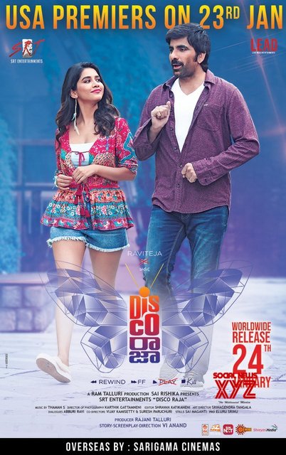 Disco Raja (2020) UNCUT Dual Audio Hindi 720p HDRip x264 AAC 1.3GB Dwonload