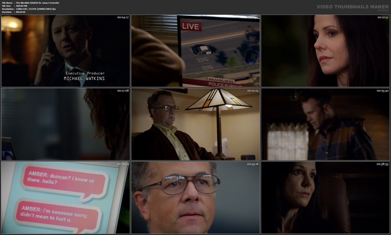 The Blacklist S02E04 Dr. Linus Creel.mkv