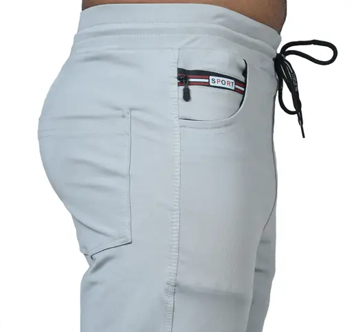 Men's Light Grey Trackpant (R310)