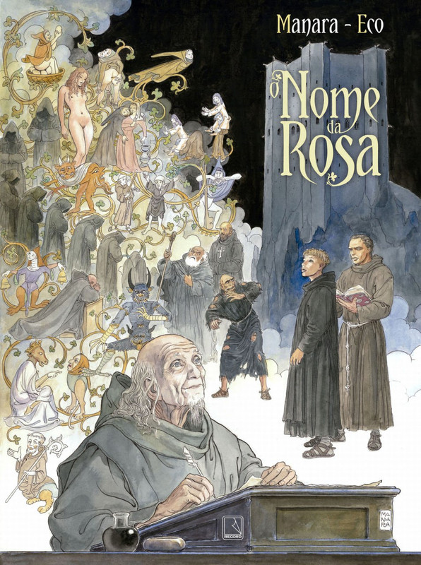O-Nome-da-Rosa-Milo-Manara-Vol-01