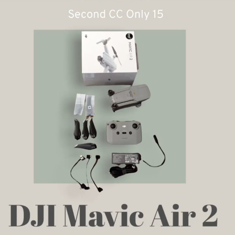 jual Dji mavic air 2 Second bekas murah 