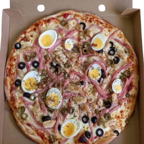 Pizza Kebab De Pollo (Grande)