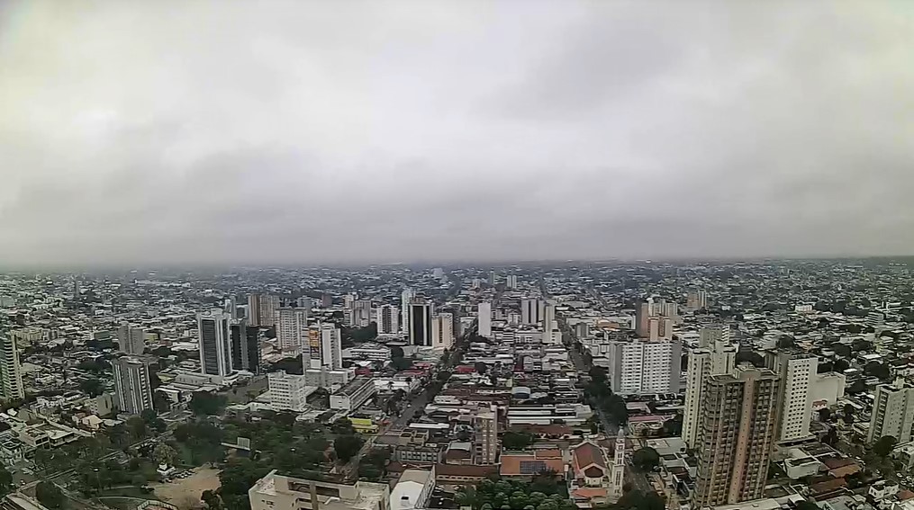 Campo Grande nesta manhã de terça-feira