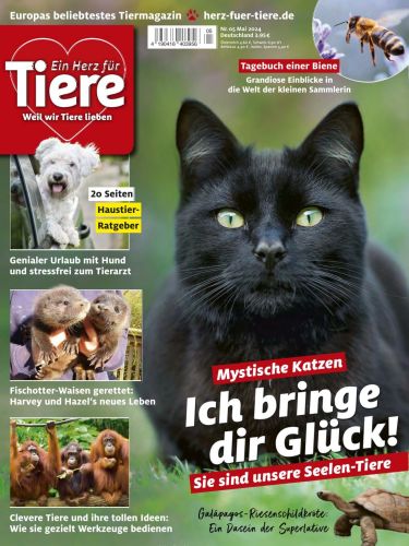 Cover: Ein Herz für Tiere Magazin No 05 Mai 2024