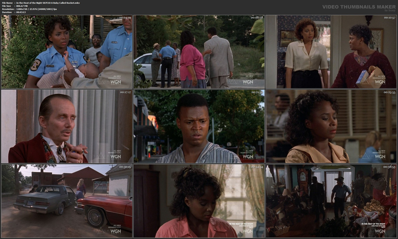 In the Heat of the Night S07E10 A Baby Called Rocket.mkv