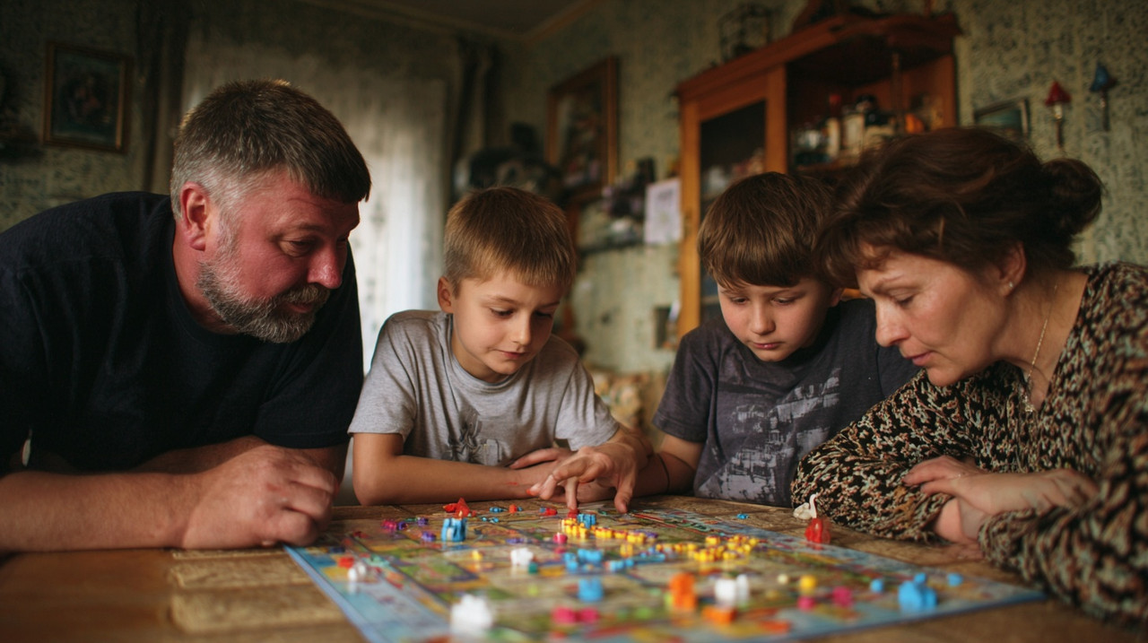 Настольные игры для семьи