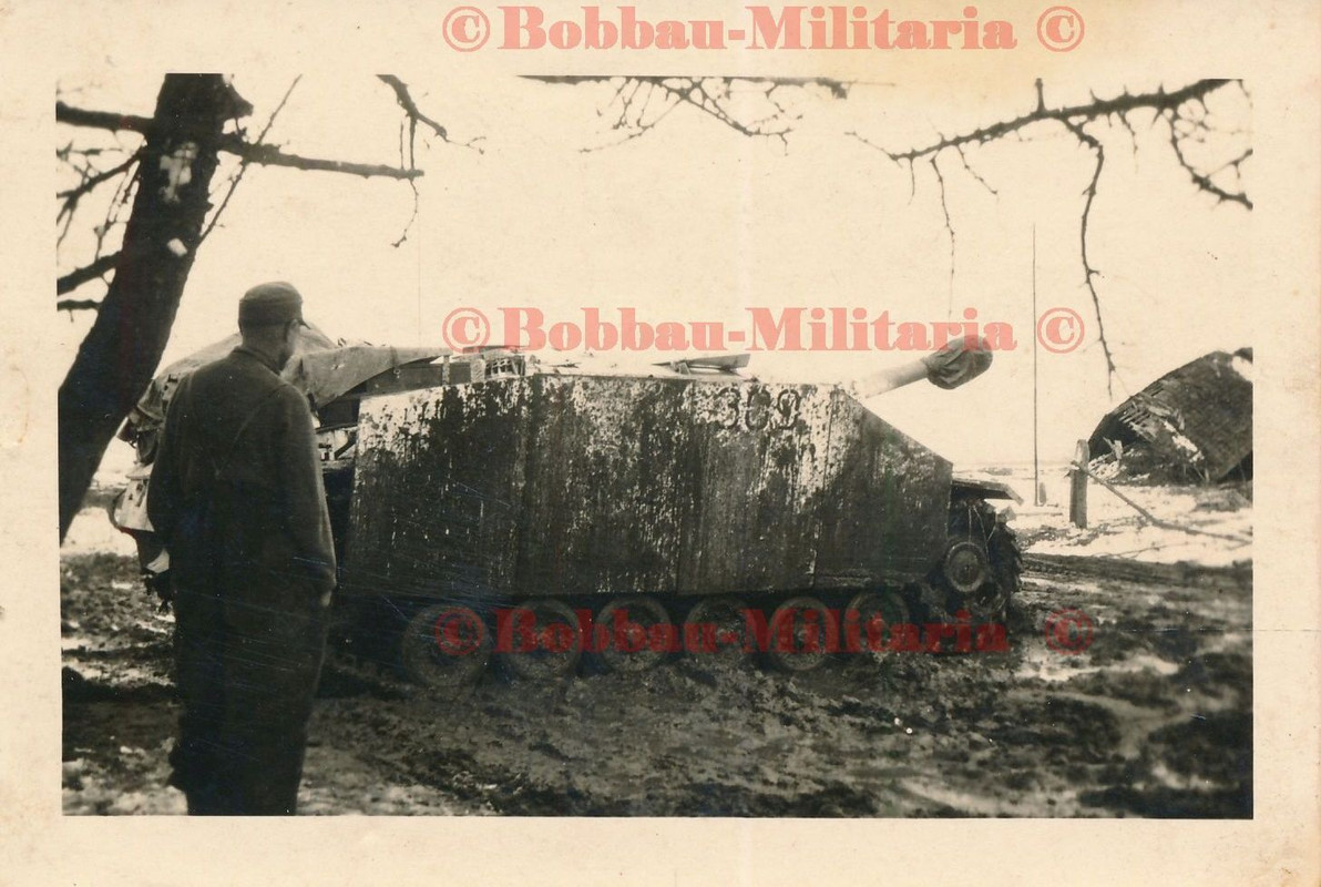 Endkampf Wehrmacht Sturmhaubitze 42 Nummer 309 Seitenschürze StuH 42 STUG !
