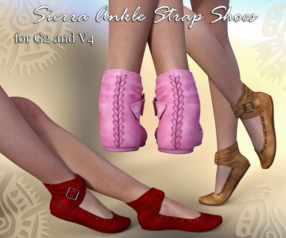 Sierra Ankle Strap Shoes (G2 & V4)